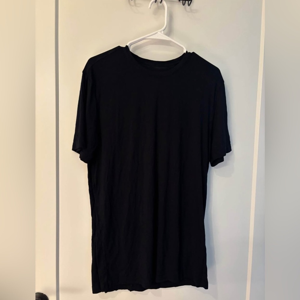 Essential Black Short Sleeve Men's Tee David Archer L